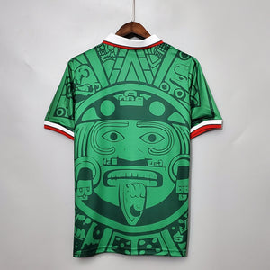 Camisa México Titular 1998 - Versão Retro - Boutique do Boleiro