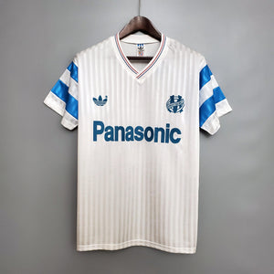 Camisa Olympique de Marseille Titular 90/91 - Versão Retro - Boutique do Boleiro