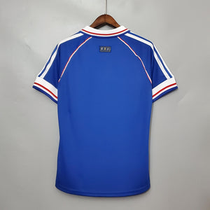 Camisa França Titular 1998 - Versão Retro - Boutique do Boleiro