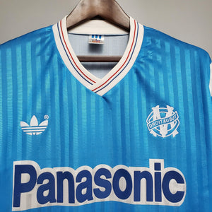 Camisa Olympique de Marseille Reserva 90/91 - Versão Retro - Boutique do Boleiro