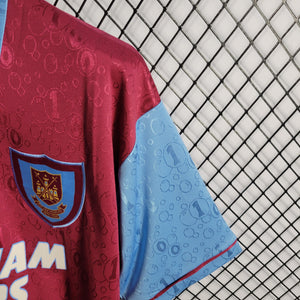 Camisa West Ham Titular 95/97 - Versão Retro - Boutique do Boleiro