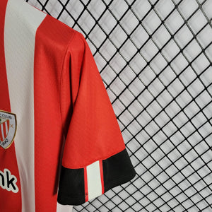 Camisa Athletic Bilbao Titular 22/23 - Versão Torcedor - Boutique do Boleiro