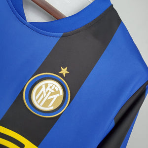Camisa Inter de Milão Titular 08/09 - Versão Retro - Boutique do Boleiro