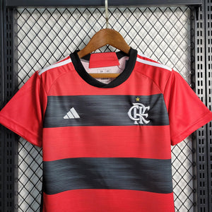 Kit Infantil Flamengo Titular 23/24 - Boutique do Boleiro