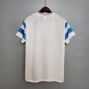 Camisa Olympique de Marseille Titular 90/91 - Versão Retro - Boutique do Boleiro