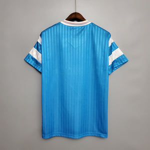 Camisa Olympique de Marseille Reserva 90/91 - Versão Retro - Boutique do Boleiro
