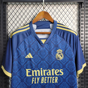Camisa Real Madrid Azul Royal - 23/24 - Boutique do Boleiro