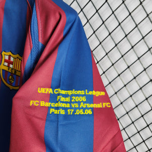 Camisa Barcelona Titular 2006 - Versão Retro - Boutique do Boleiro