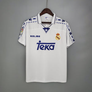 Camisa Real Madrid Titular 96/97 - Versão Retro - Boutique do Boleiro