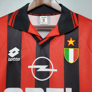Camisa Milan Titular 96/97 - Versão Retro - Boutique do Boleiro