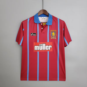Camisa Aston Villa Titular 93/95 - Versão Retro - Boutique do Boleiro