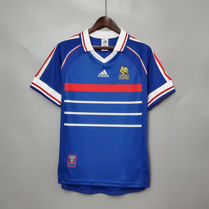 Camisa França Titular 1998 - Versão Retro - Boutique do Boleiro