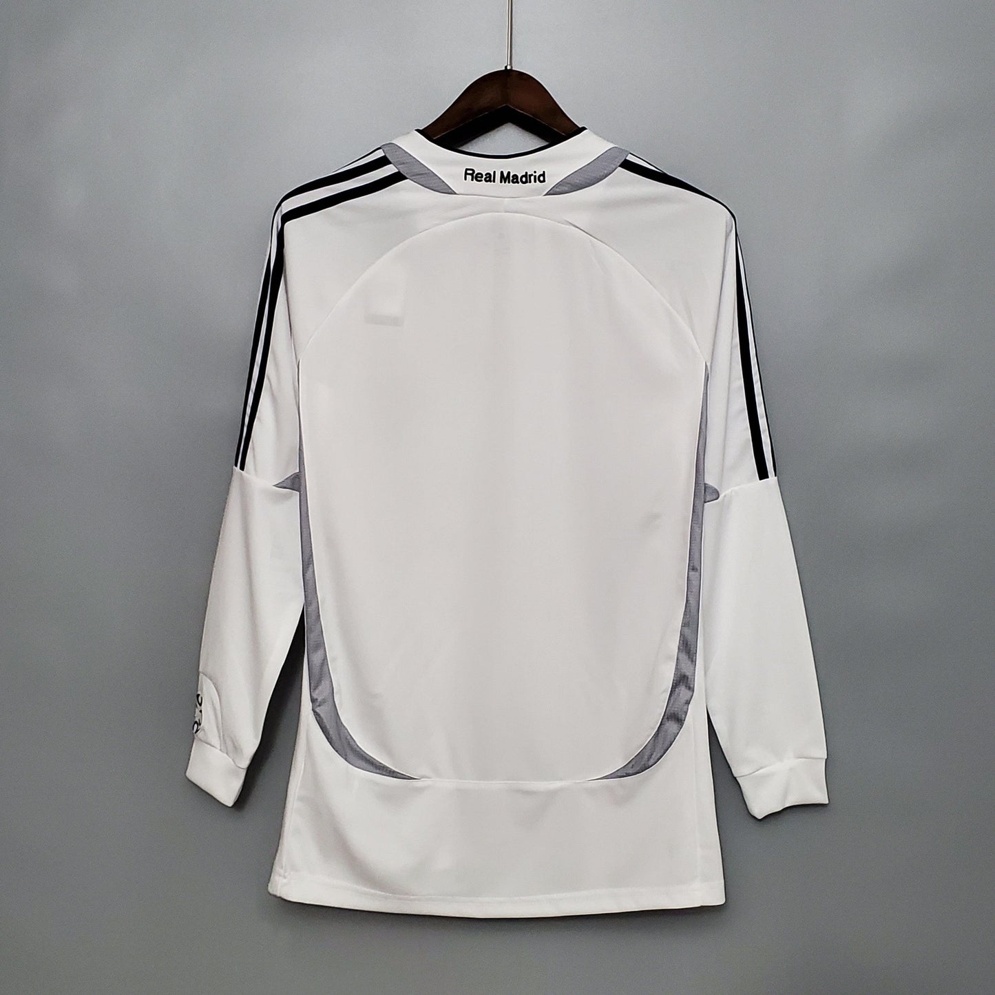 Camisa Real Madrid Titular 06/07 - Versão Retro Manga Comprida - Boutique do Boleiro