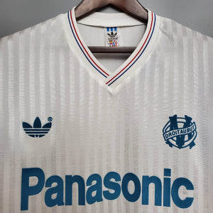 Camisa Olympique de Marseille Titular 90/91 - Versão Retro - Boutique do Boleiro