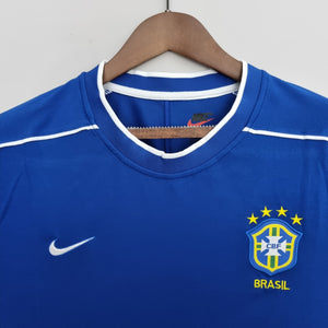 Camisa Brasil Reserva 1998 - Versão Retro
