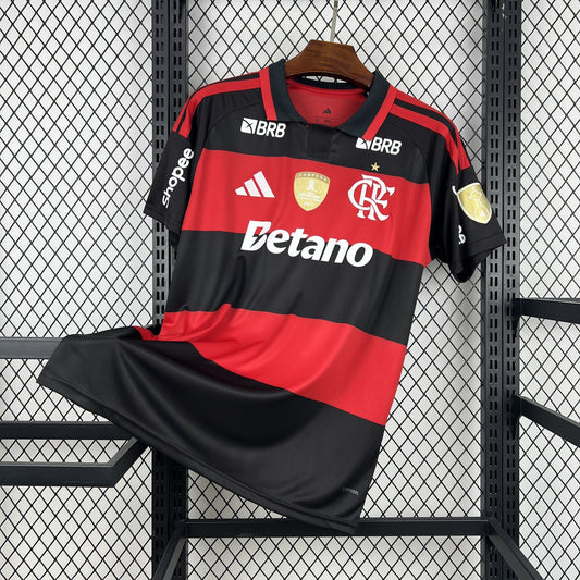 Camisa Flamengo Titular 26/27 Patrocínios - Versão Torcedor