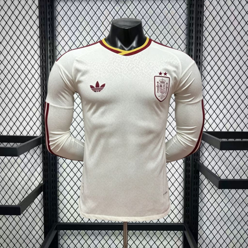 NOVA Camisa Espanha Jogador Manga Longa 27/27 - Copa Do Mundo