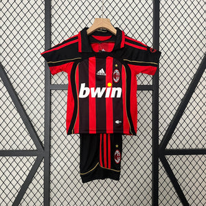 Kit Infantil Milan Titular 06/07 - Versão Retro