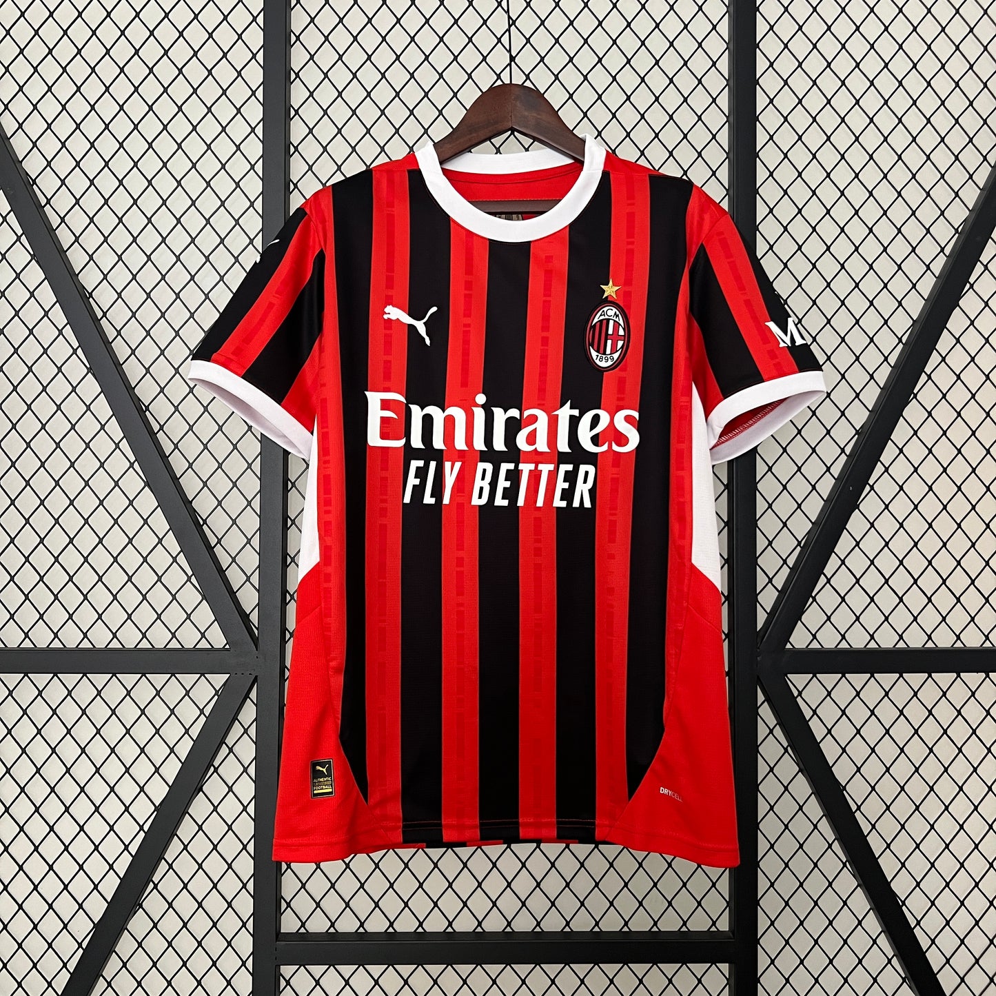Camisa Milan Titular 24/25 - Versão Torcedor