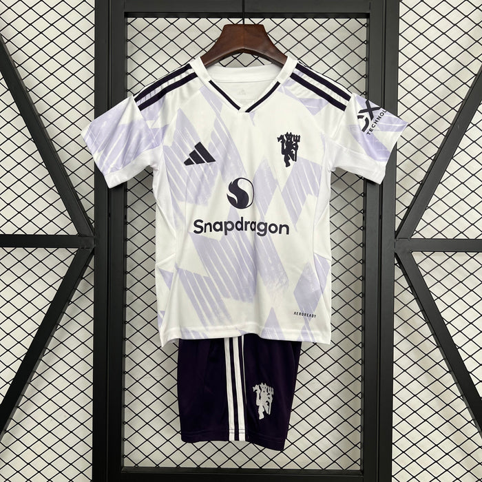 Kit Infantil Manchester United Reserva 25/26
