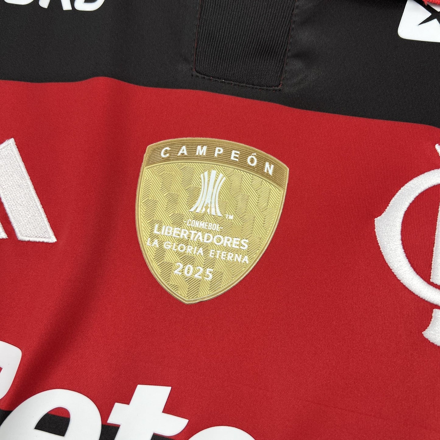Camisa Flamengo Titular 26/27 Patrocínios - Versão Torcedor