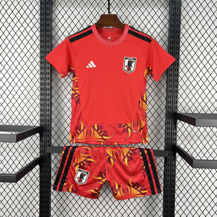 Conjunto Japão Goleiro Infantil 26/27 Copa do Mundo