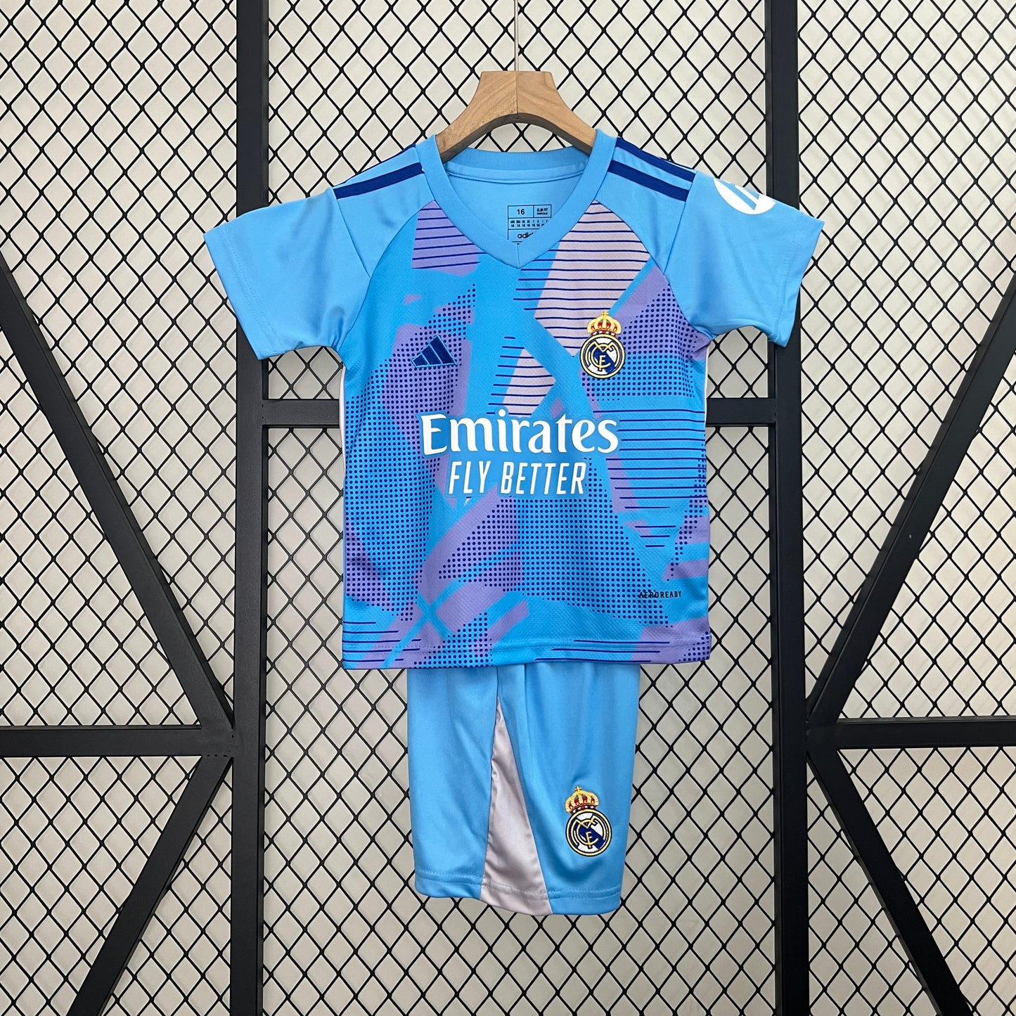 Kit Infantil Real Madrid Goleiro 24/25
