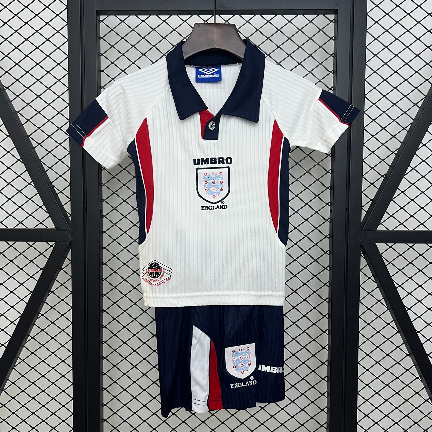 Kit Infantil Inglaterra Titular 1998 Retrô