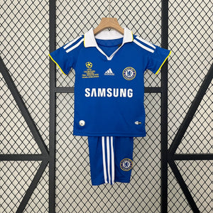 Kit Infantil Chelsea Titular Champions League 08/09 - Versão retro