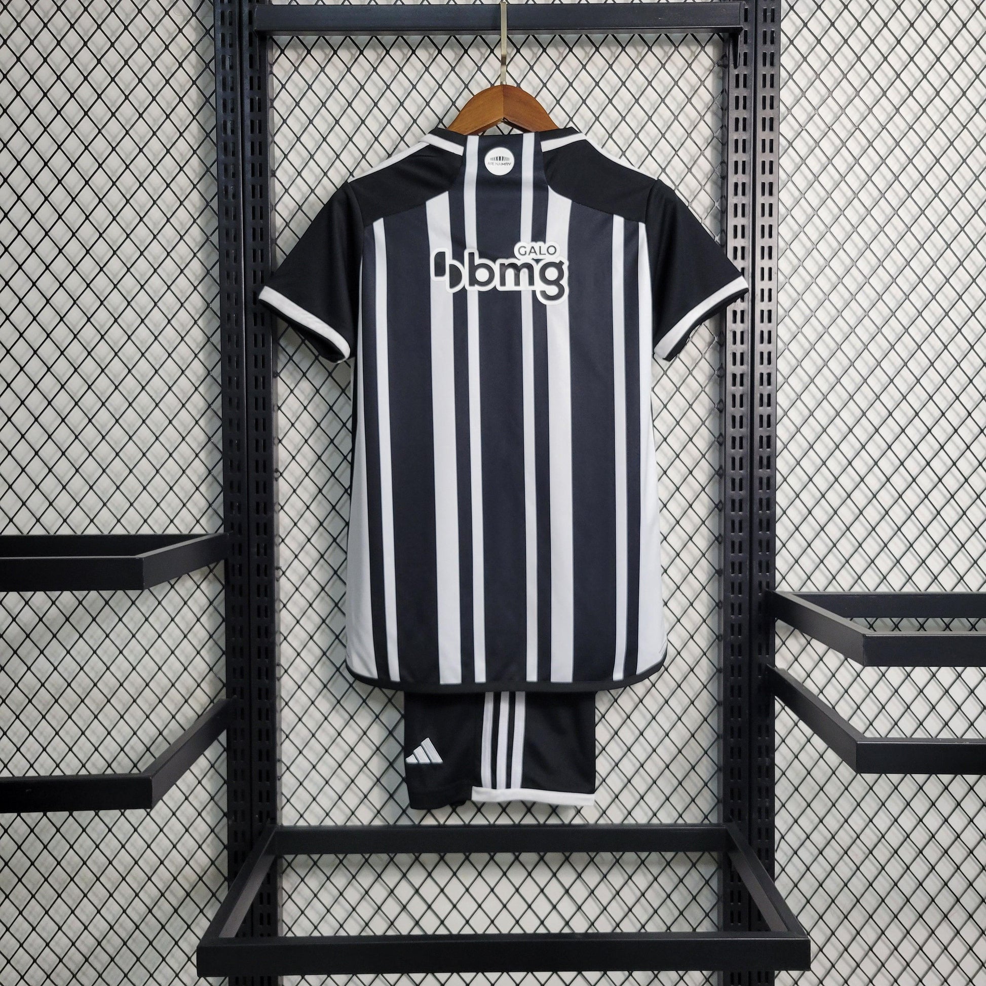 Kit Infantil Atlético Mineiro Titular 23/24 - Boutique do Boleiro