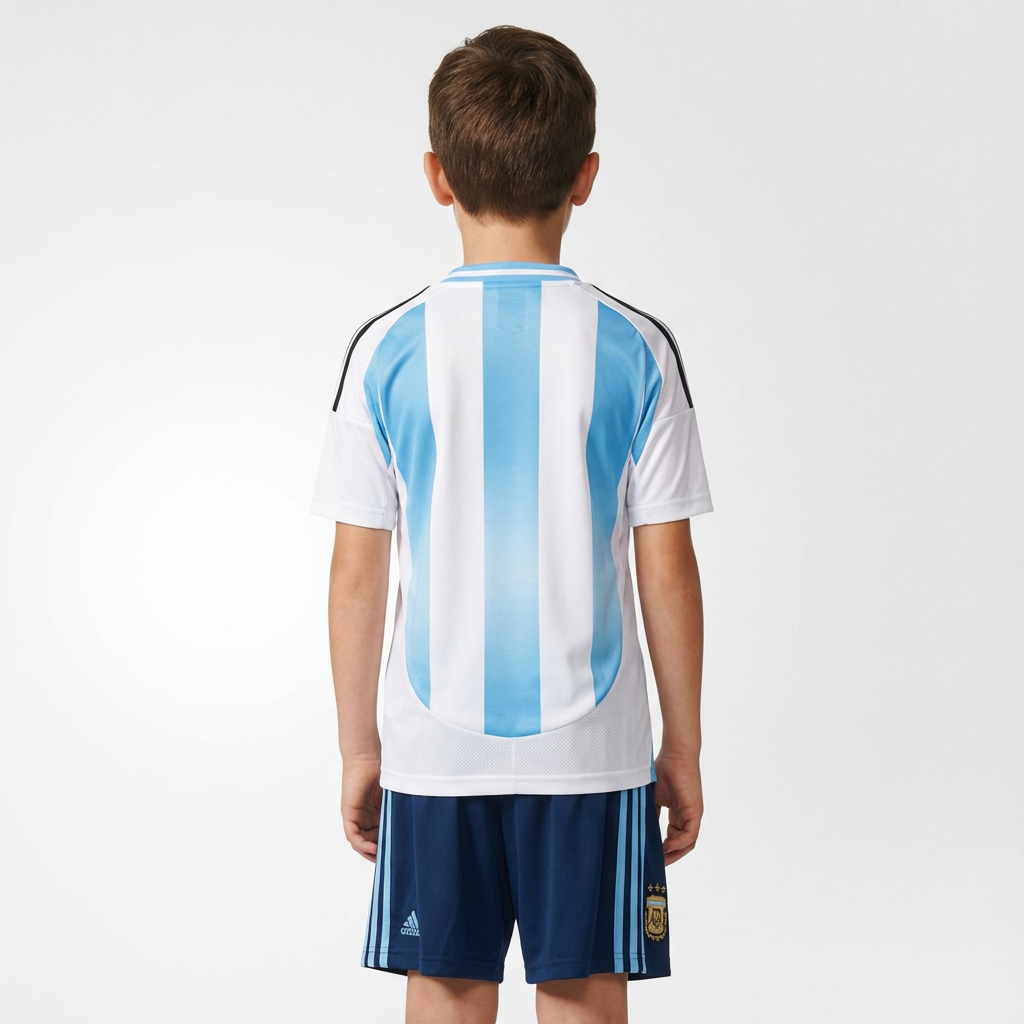 Kit Infantil Argentina Titular  25/26 - Copa do Mundo