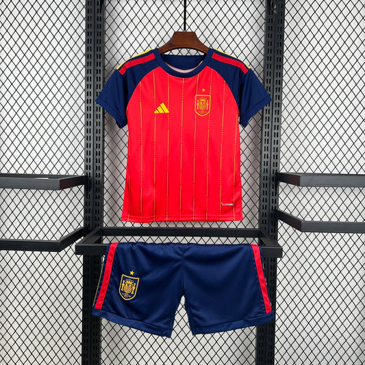Kit Infantil Espanha 25/26 - Copa do Mundo