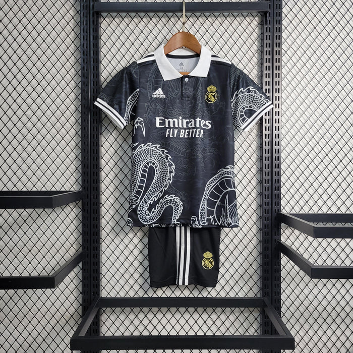 Kit Infantil Real Madrid Edição Especial Black 23/24