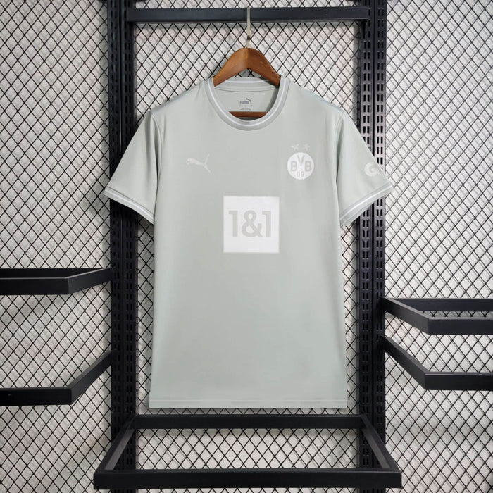 Camisa Borussia Dortmund 23/24 - Versão Treino Cinza