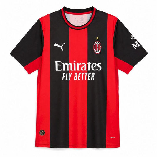 Camisa AC Milan Titular 26/27 - Versão Torcedor