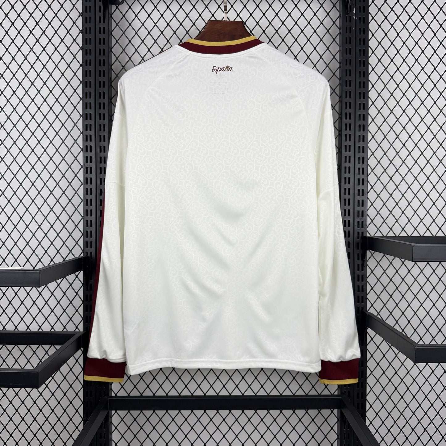 NOVA Camisa Espanha Torcedor Manga Longa 27/27 - Copa Do Mundo