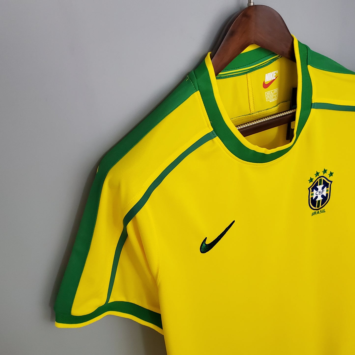 Camisa Seleção Titular 1998 - Versão Retro