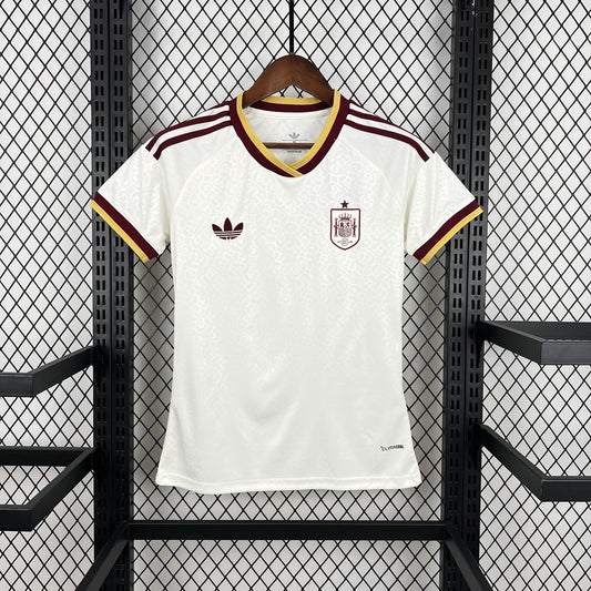 Camisa Espanha Reserva Feminina 26/27 - Copa Do Mundo