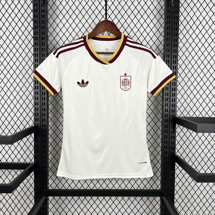Camisa Espanha Reserva Feminina 26/27 - Copa Do Mundo
