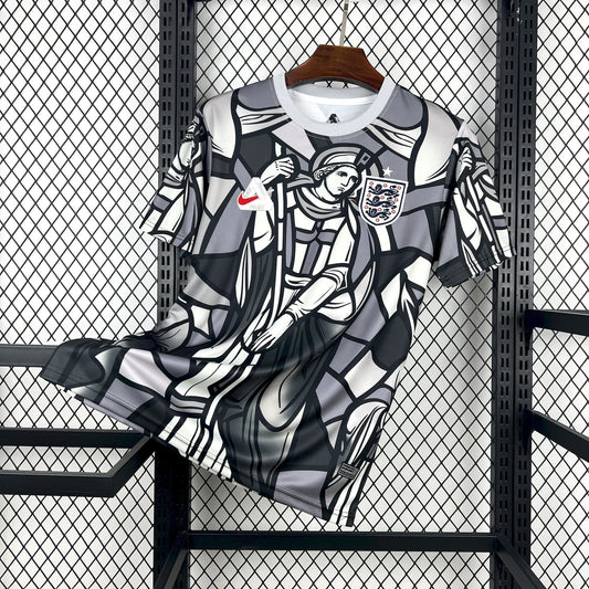 Camisa Inglaterra Pré Treino 26/27 - Copa Do Mundo