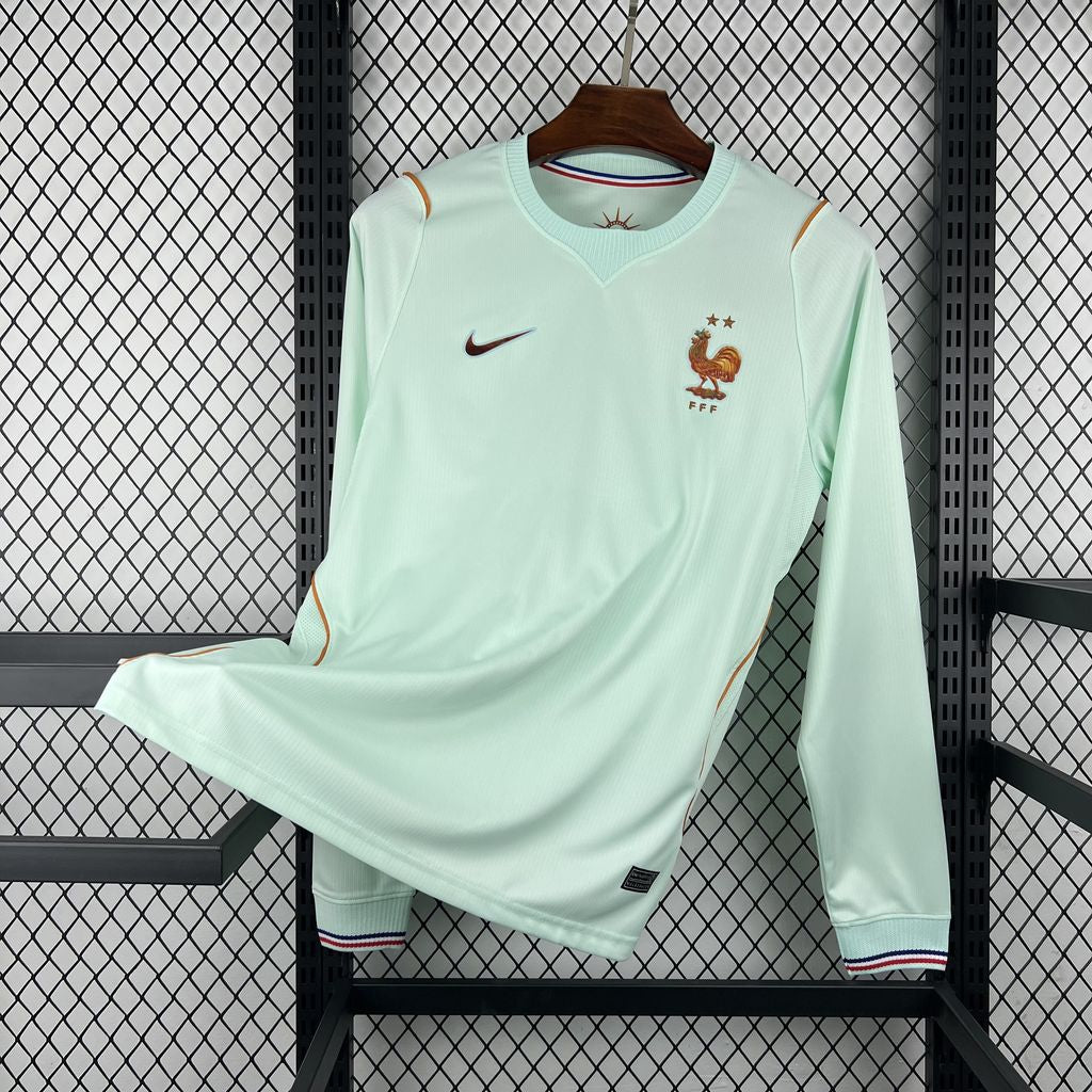 Camisa França Reserva Manga Longa 26/27 - Copa Do Mundo