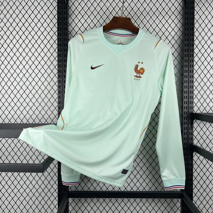Camisa França Reserva Manga Longa 26/27 - Copa Do Mundo