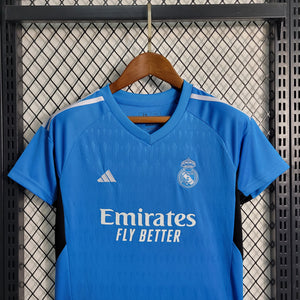 Kit Infantil Real Madrid Goleiro 23/24