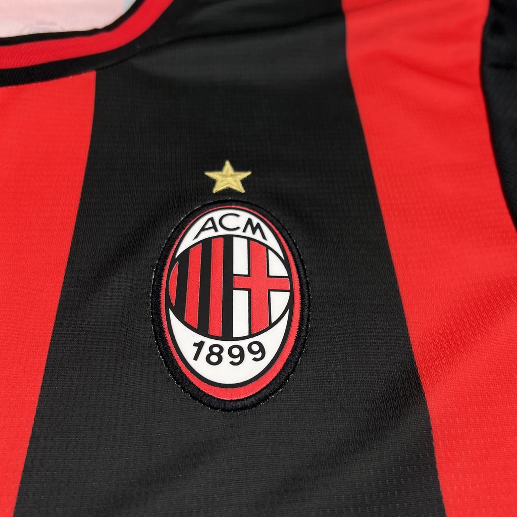 Camisa AC Milan Titular 26/27 - Versão Torcedor