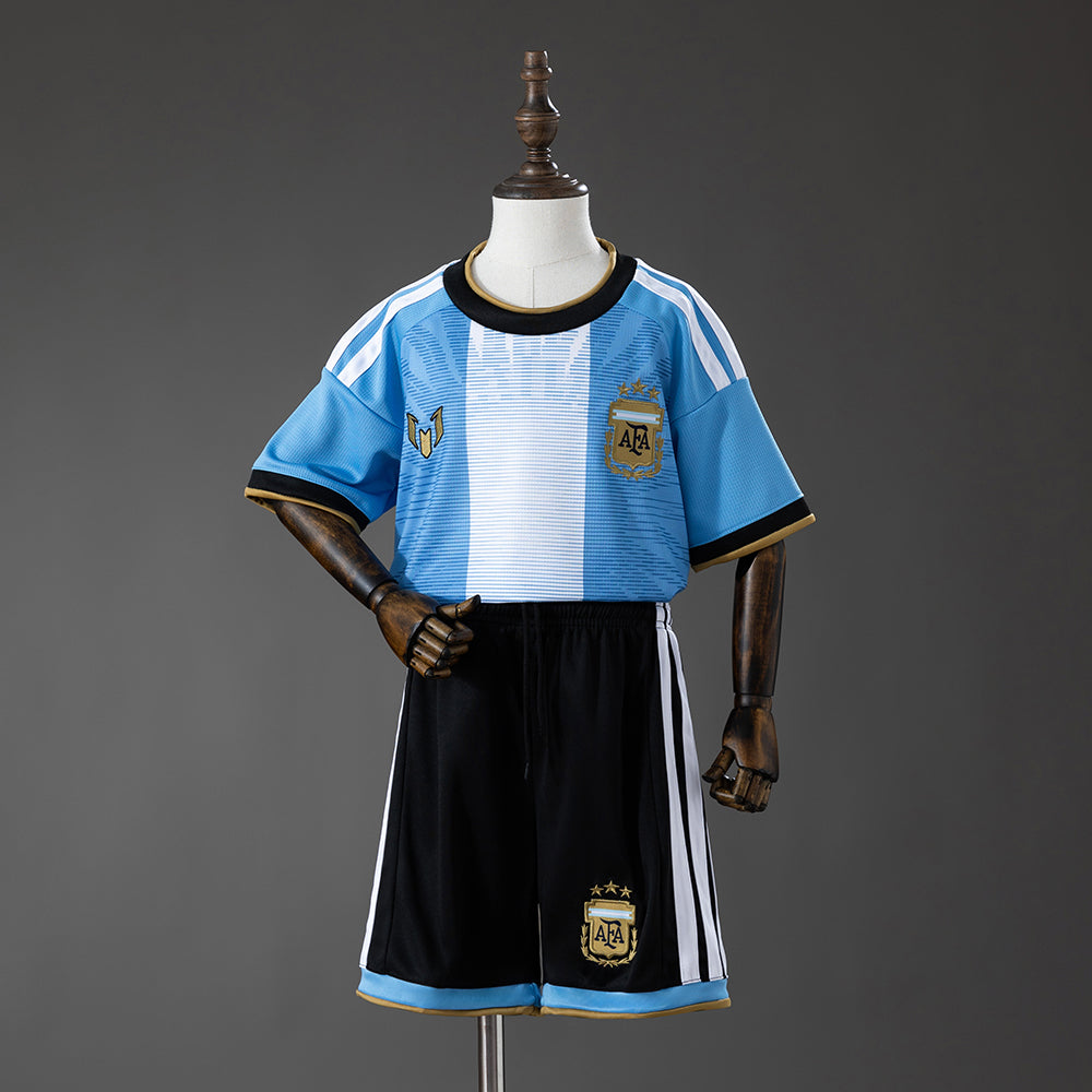 Kit Infantil Argetina Messi Edição Especial - 26/27