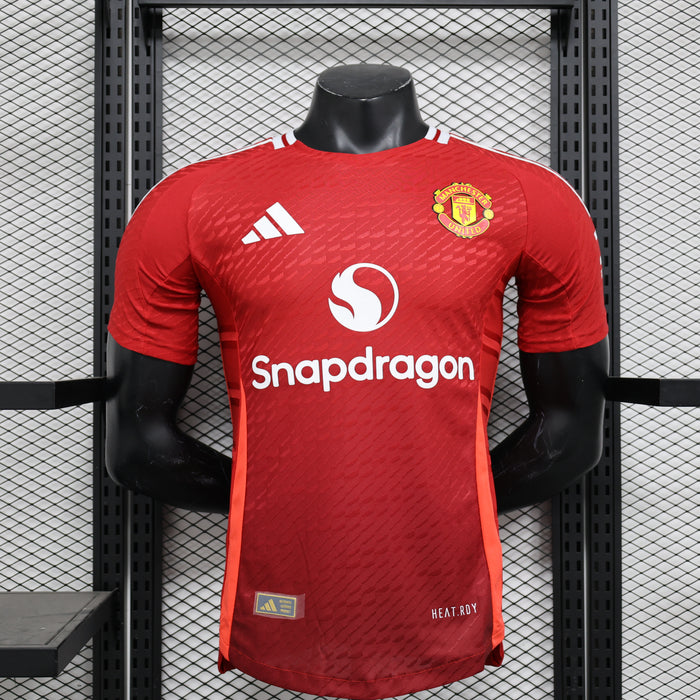 Camisa Manchester United Titular 24/25 - Versão Jogador