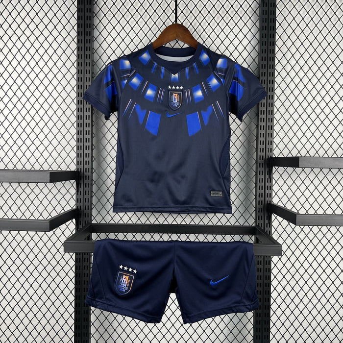 Kit Infantil Uruguai Reserva Infantil 26/27 - Copa do Mundo