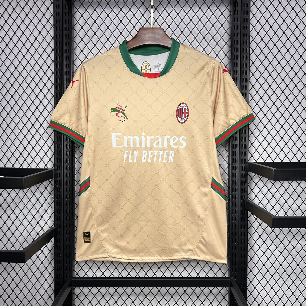 Camisa AC Milan Edição Especial Gucci 24/25 - Versão Torcedor