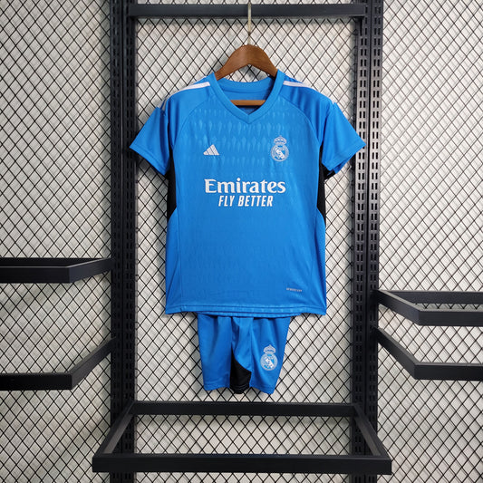 Kit Infantil Real Madrid Goleiro 23/24