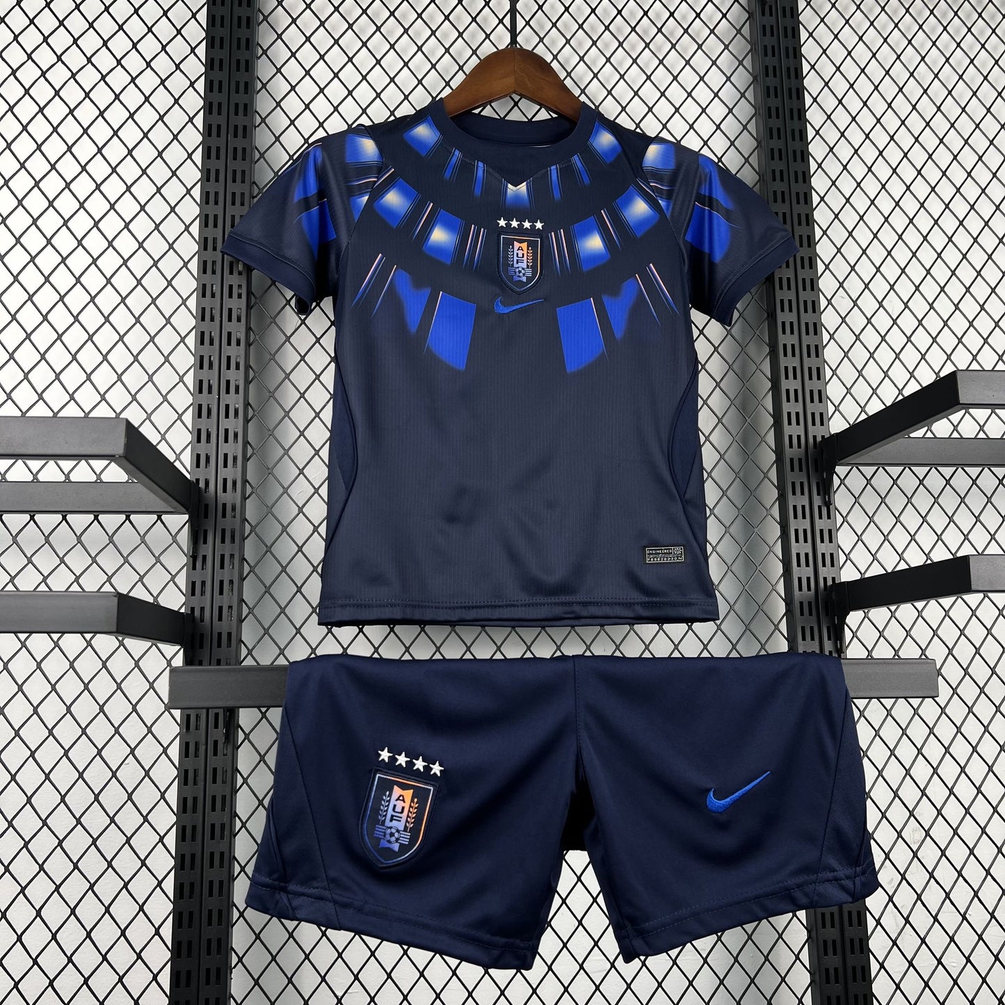 Kit Infantil Uruguai Reserva Infantil 26/27 - Copa do Mundo